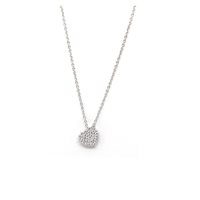 Collar Mirco Visconti Mujer CUORI in Oro blanco Diamante 0.27 Ct P1237/10 - P1237/10